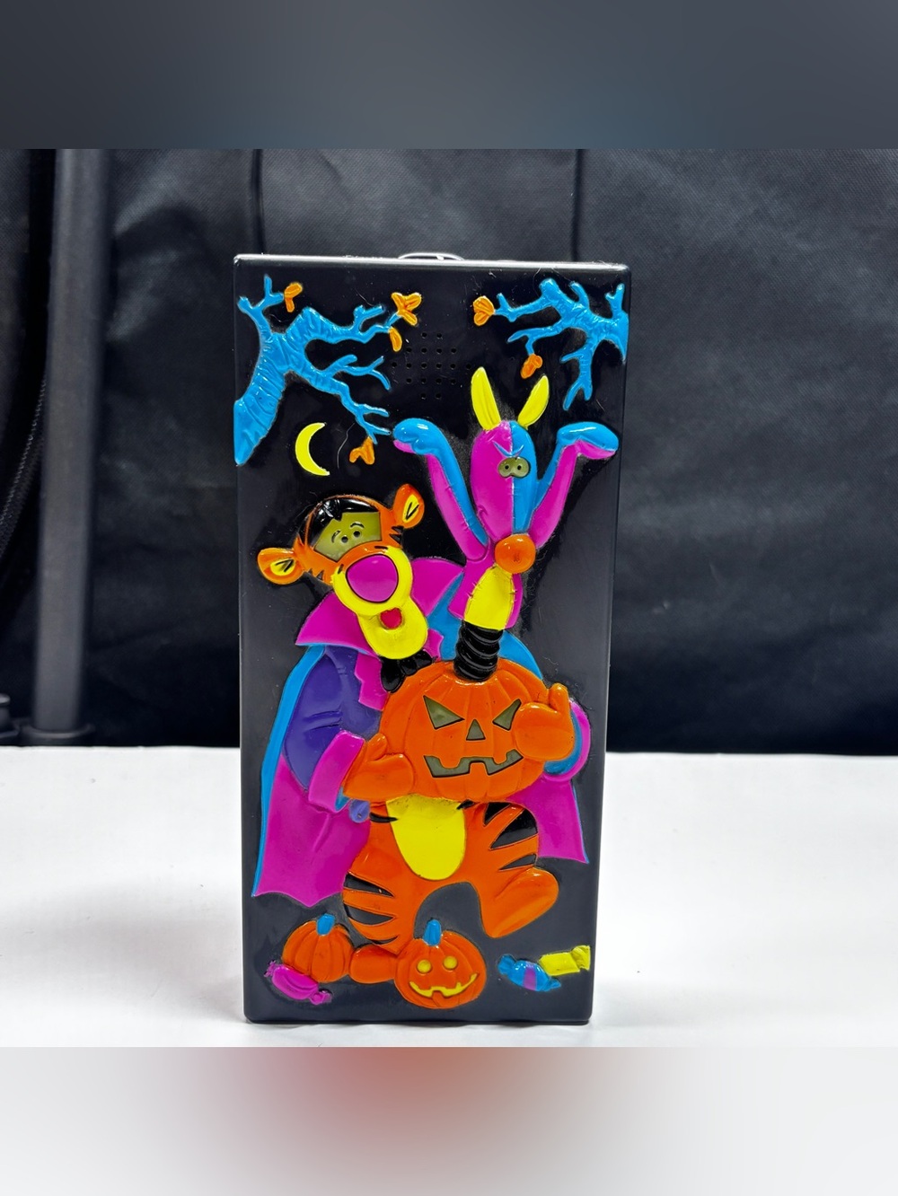 vintage Disney Winnie the Pooh and Tigger Halloween doorbell
